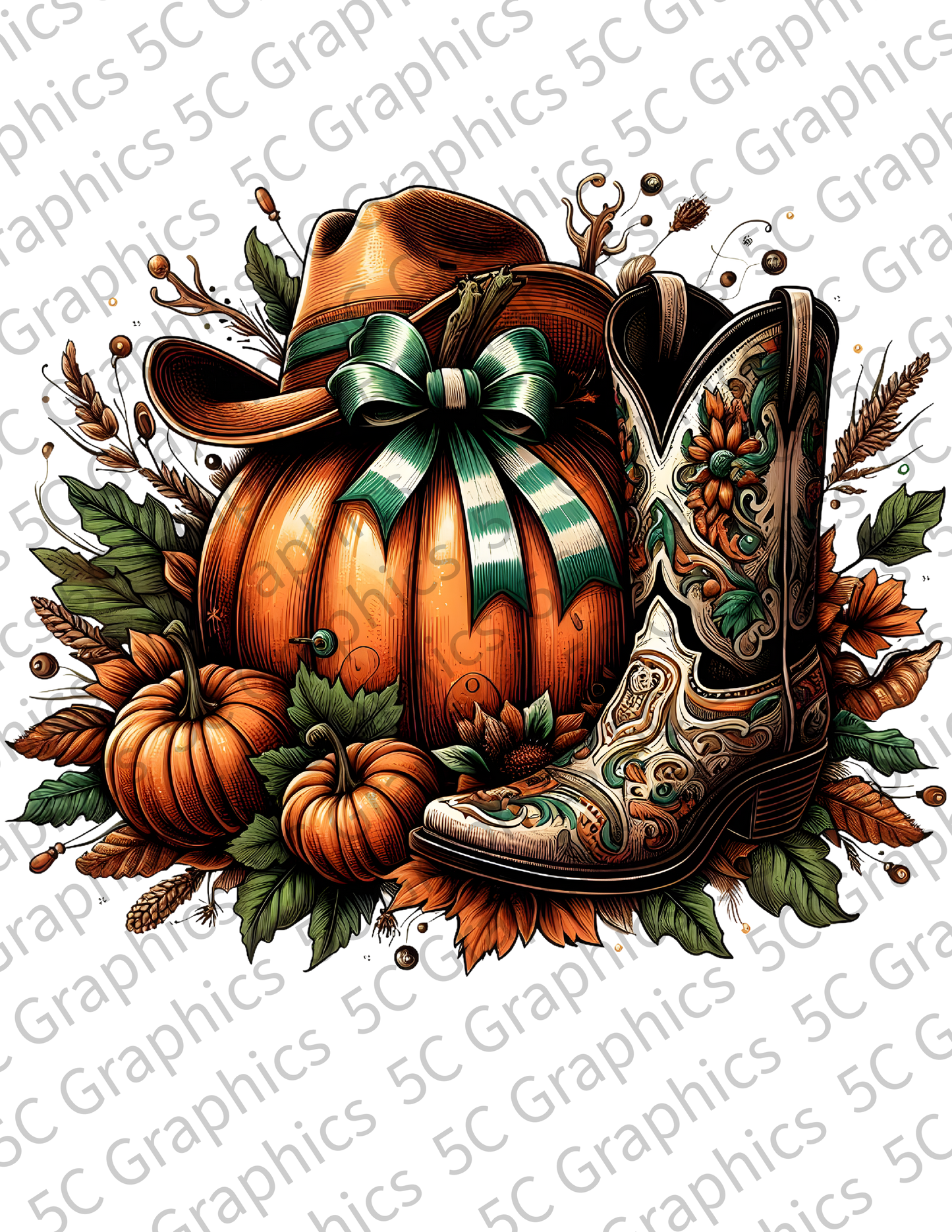Pumpkin Boot